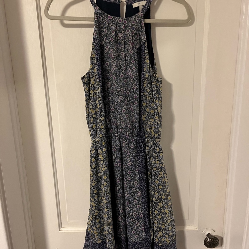 Joie floral high neck dress